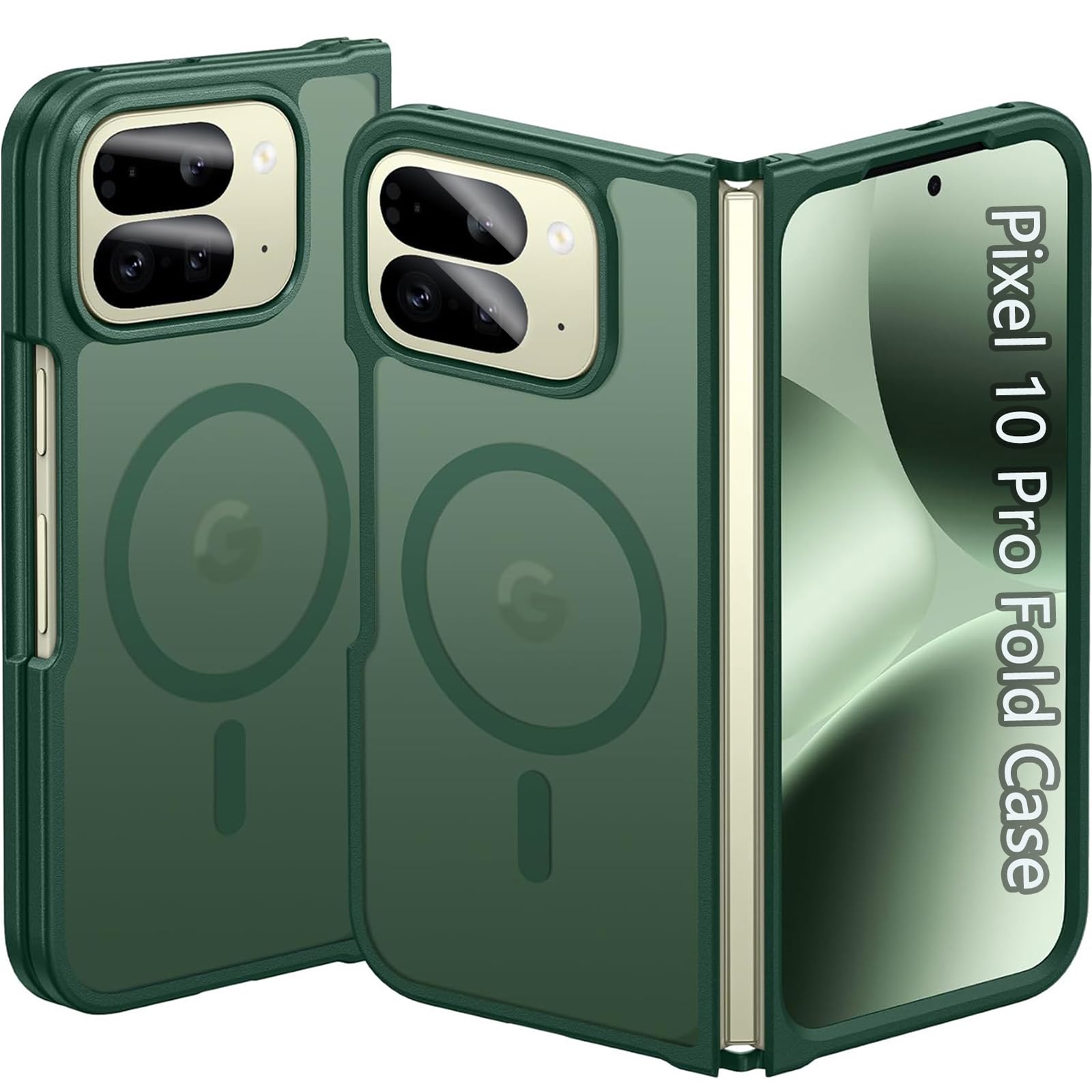 Pemuyak Capa magnética para Google Pixel 10 Pro Fold 2025, Pixel
