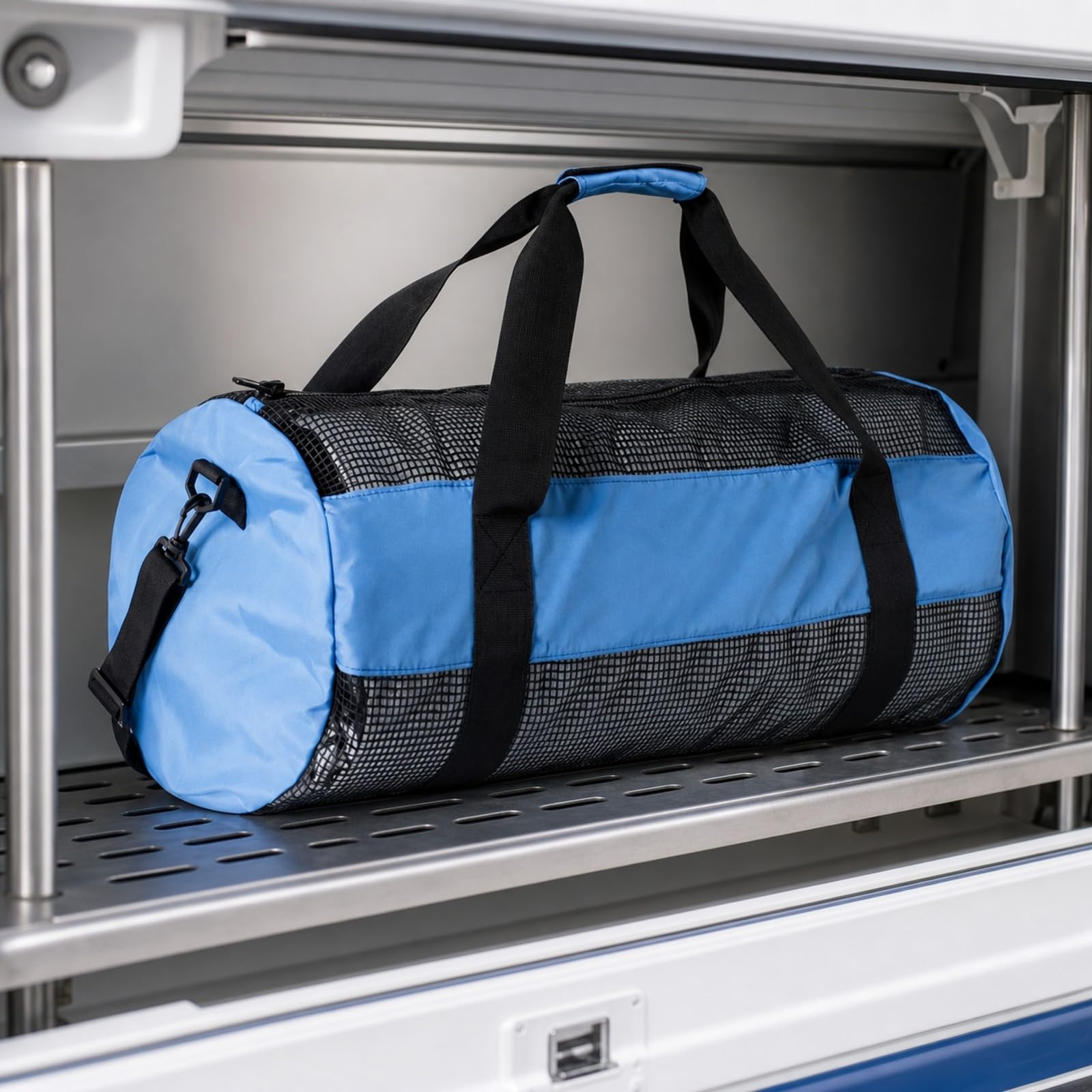 Amagogo Bolsa Malla para Buceo Transpirable Ventilada, Bolsa Buceo, Ajustable, Buceadores, Camuflaje