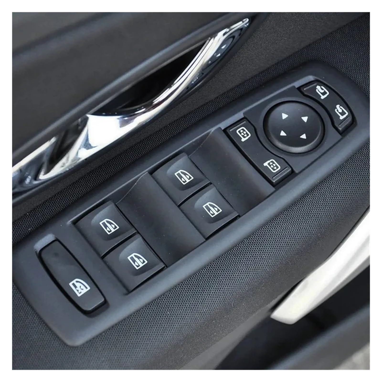 HYFJM 254000015R 25400-0015R Lewy przełącznik szyby elektrycznej kierowcy kompatybilny z akcesoriami samochodowymi Renault Fluence Megane 3 Laguna 3 2008-2016