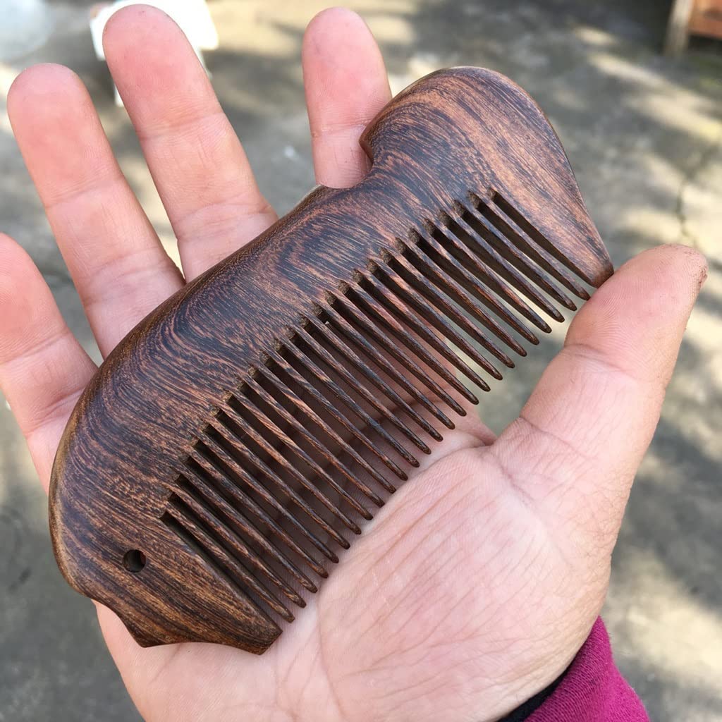 Haarkämme Holzkamm Kreatives Fisch-Styling Kann Die Kopfhaut Familie Männer Und Frauen Sind Geeignet Für Haarstyling Geschenke Haarbürste (A Einheitsgröße)