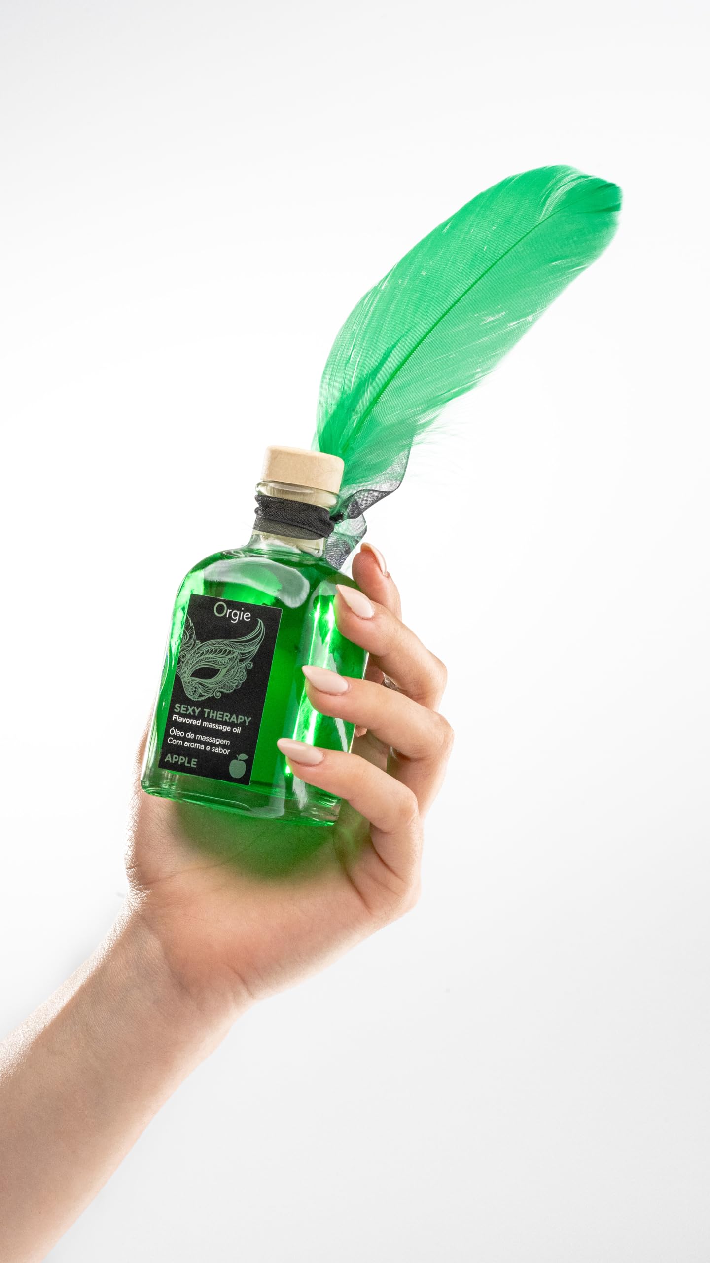 Orgie Aceite de Masaje Besable | Sexy Therapy Apple | Set 100ml con Pluma