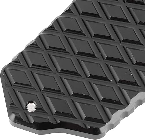 Miniatura 6 de Qiilu Para Triumph 1200 Accesorios Moto Kickstand Extensión Pad Kickstand Extensión Pad Soporte lateral Ampliador Ajuste para Triumph 1200 Explorer