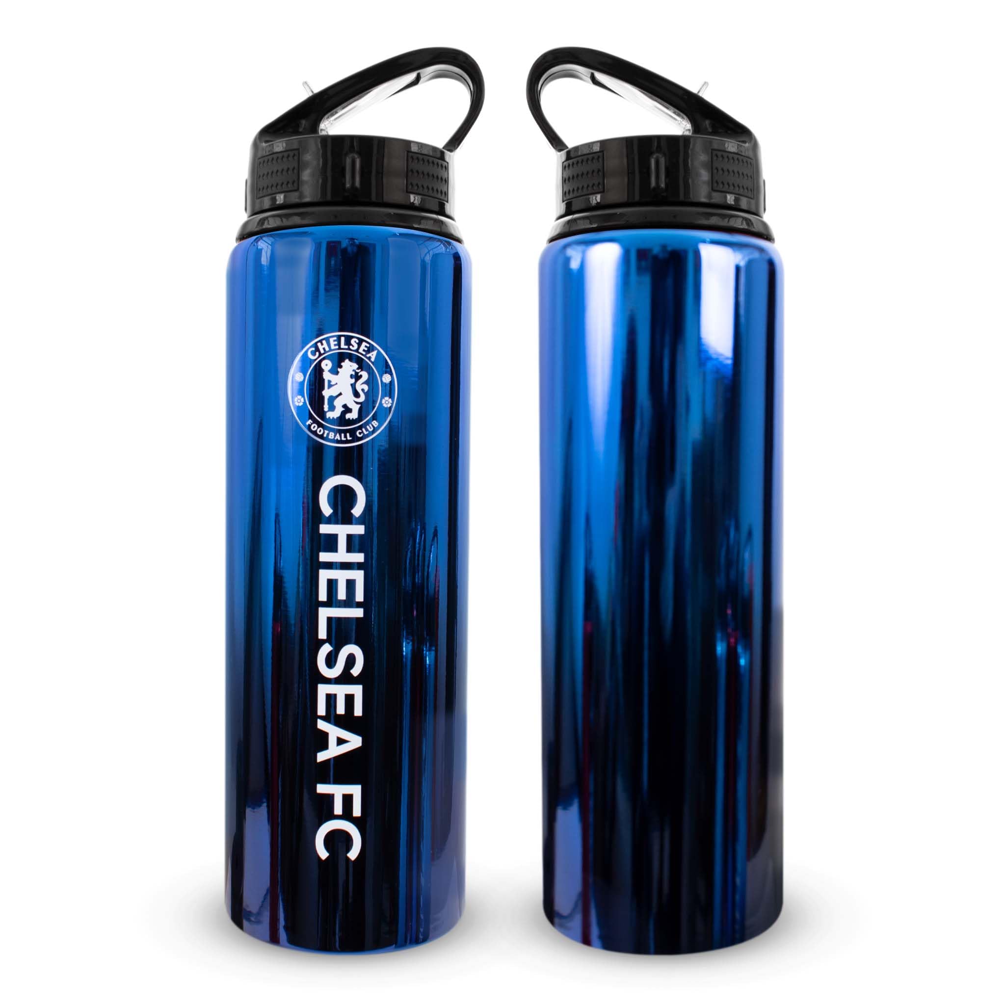 Hy-Pro Borraccia Termica Manchester City 1,18 L - Acciaio Inox, Con Cannuccia E Manico, Isotermica
