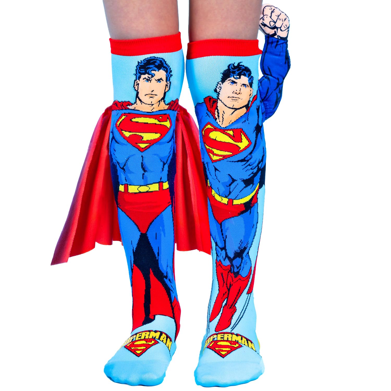 Madmia Superman Socken Par de Calcetines, carbón, 6-99 para Niñas