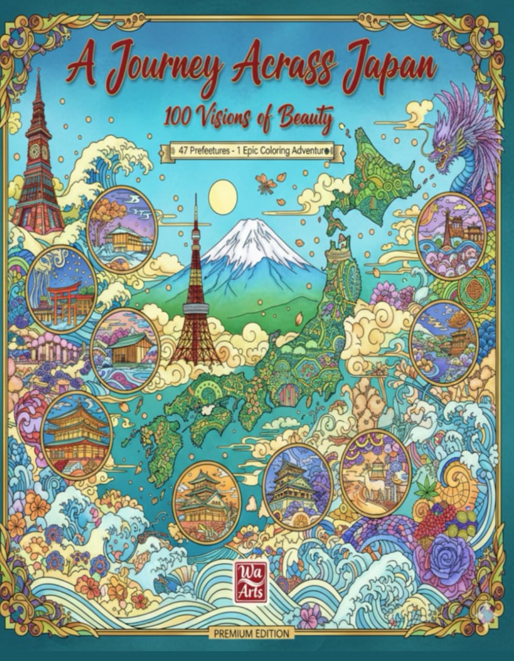 A Journey Across Japan: 100 Visions of Beauty: — A Creative Pilgrimage Through the Heart of the Rising Sun —