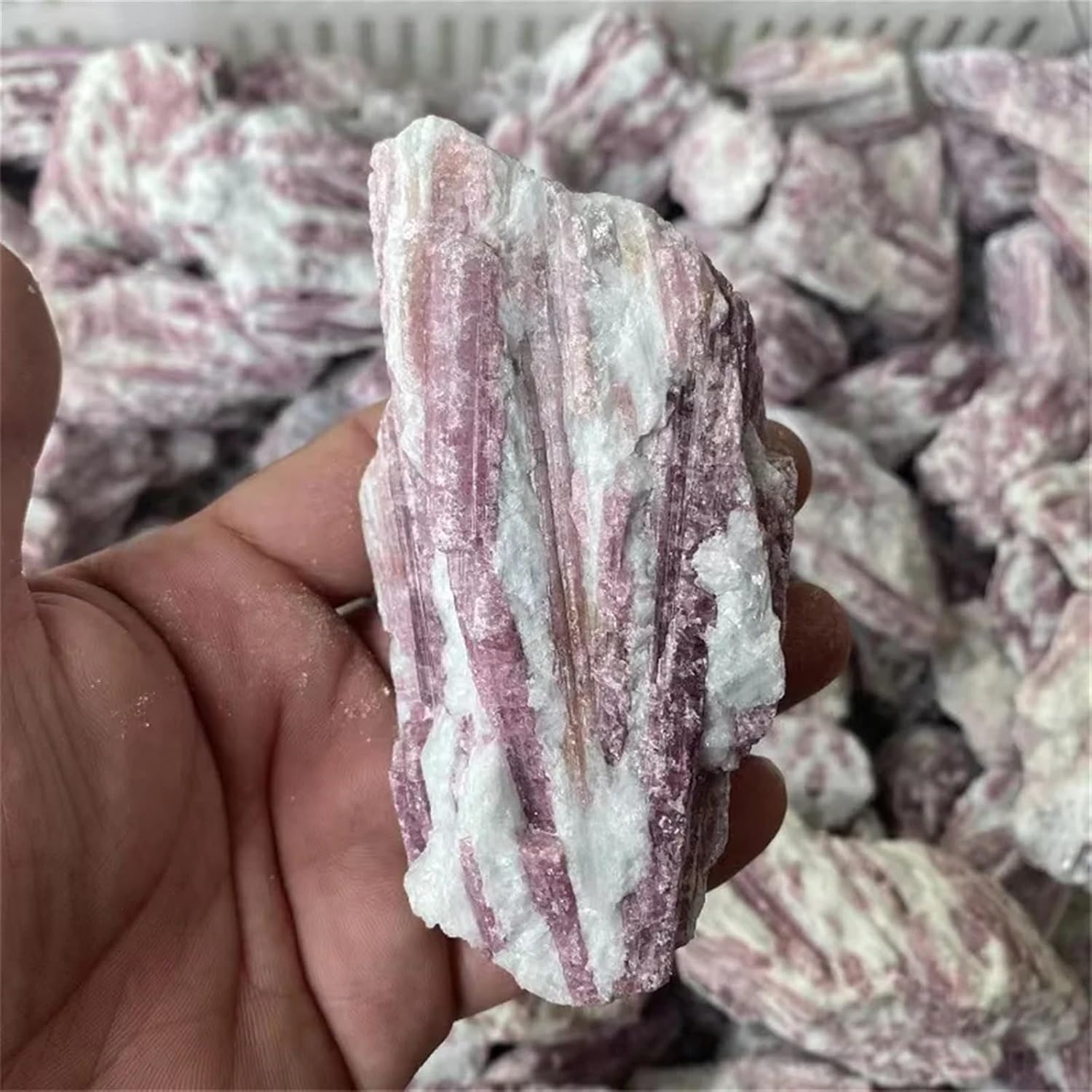 Tourmaline Crystal Irregular Rough Stone Home Decoration Home Decor(80-110g)