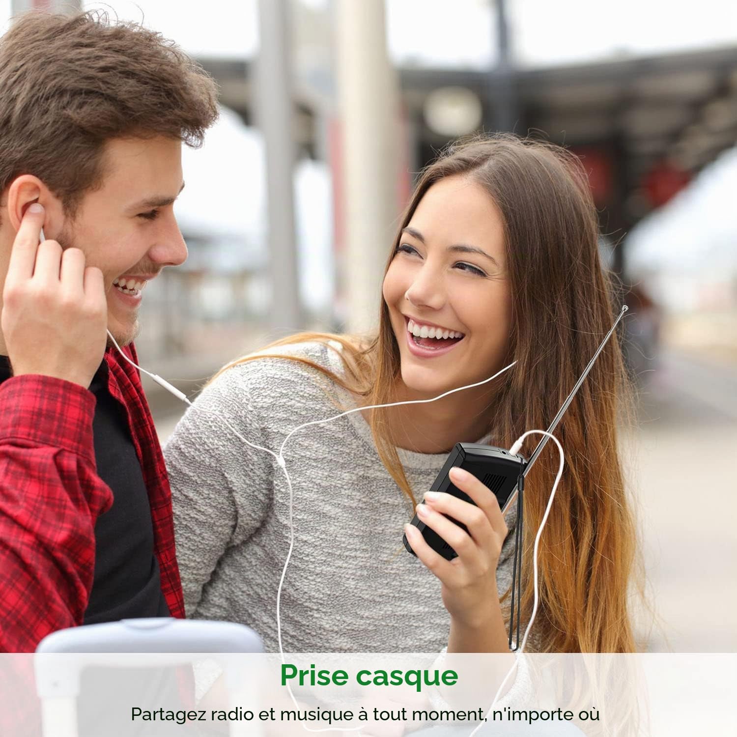 Tendak Petite Radio Portable FM/AM (MW) /SW, Transistor Radio avec Une Excellente Réception et Une Qualité Sonore Elevée, Mini Radio avec Connexion Timed/Casque