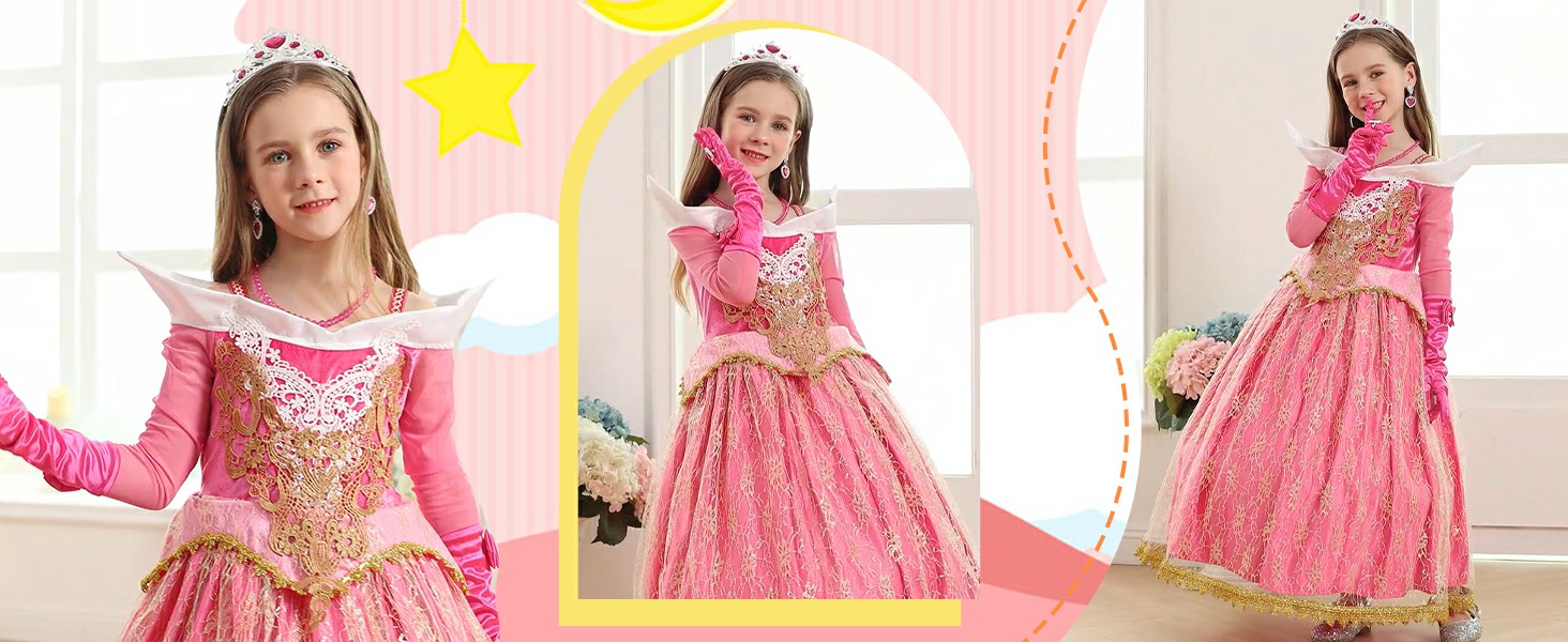 Ciao Prinses van Oostenrijk Sissi kostuum voor meisjes (maat 4-6 jaar), roze