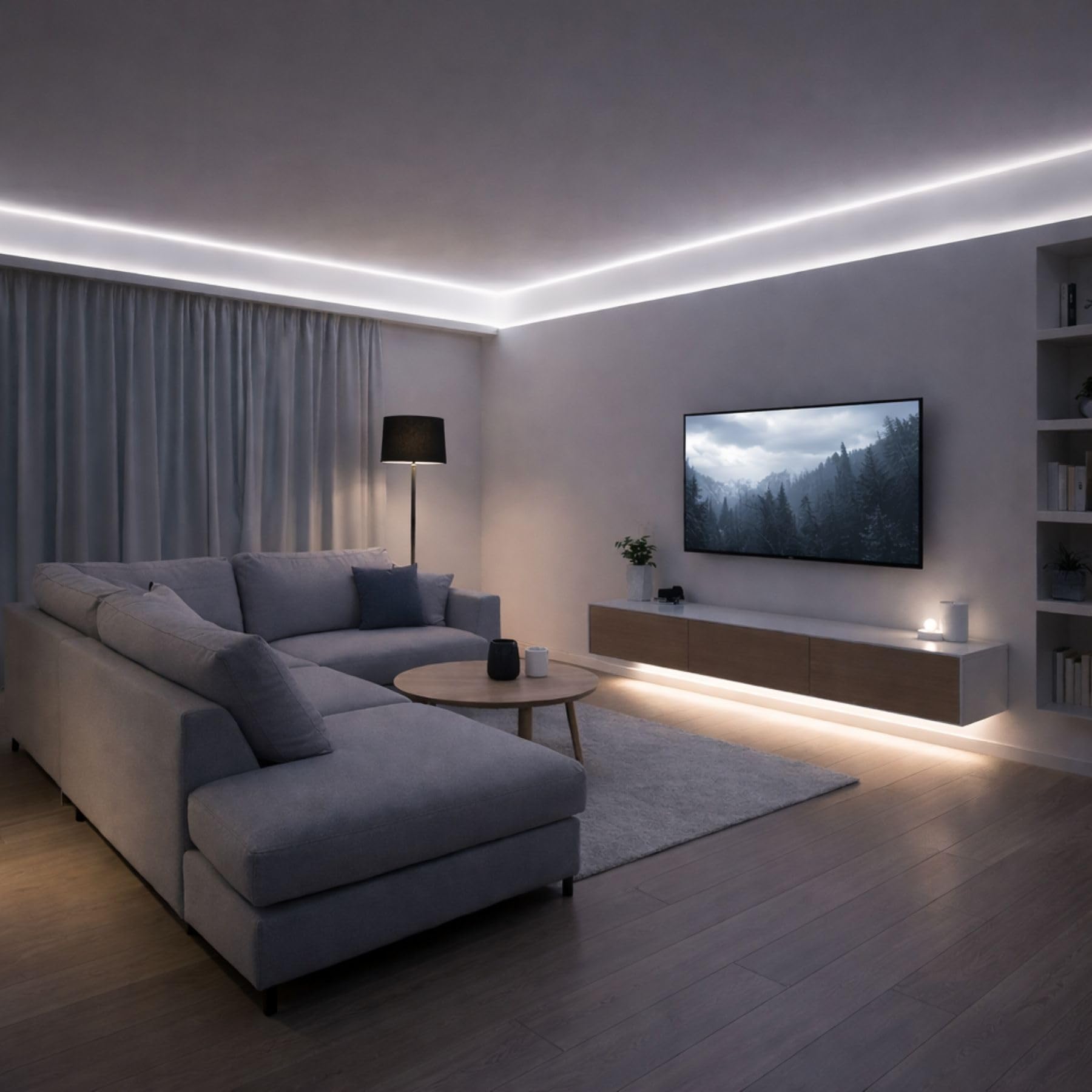 Led Dimmer Bluetooth Casambi APP, RF 2.4GHz con Pulsante NO, per Strisce LED Monocolore e CCT, 12V 24V 36V 2 Canali 2x5A, Regolazione 0-100%