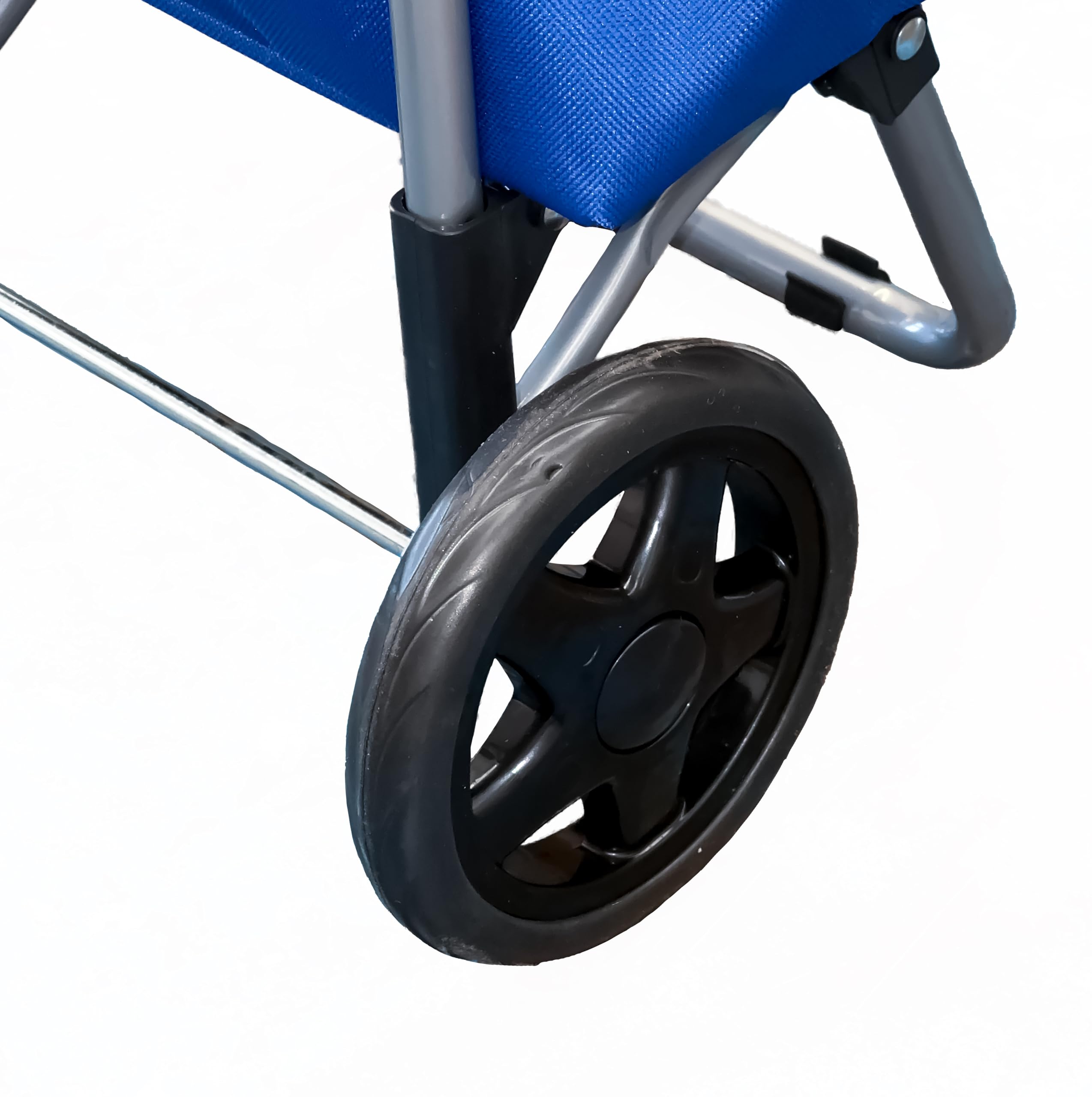 Carrello Spesa Pieghevole Leggero | 20kg Carico, 25lt Capacità, Ruote Grandi - Foto 8