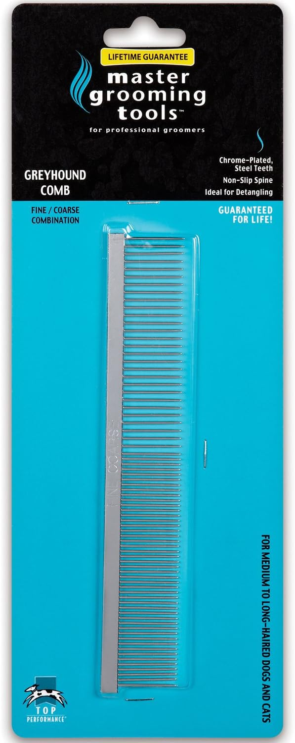 greyhound dog comb