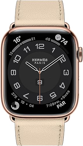 Miniatura 10 de DONEGANI Milano - Correa de cuero compatible con correas de Apple Watch Series Ultra 9 8 7 6 5 4 3 2 1 SE  1.929 in 1.772 in 1.732 in 1.654 in