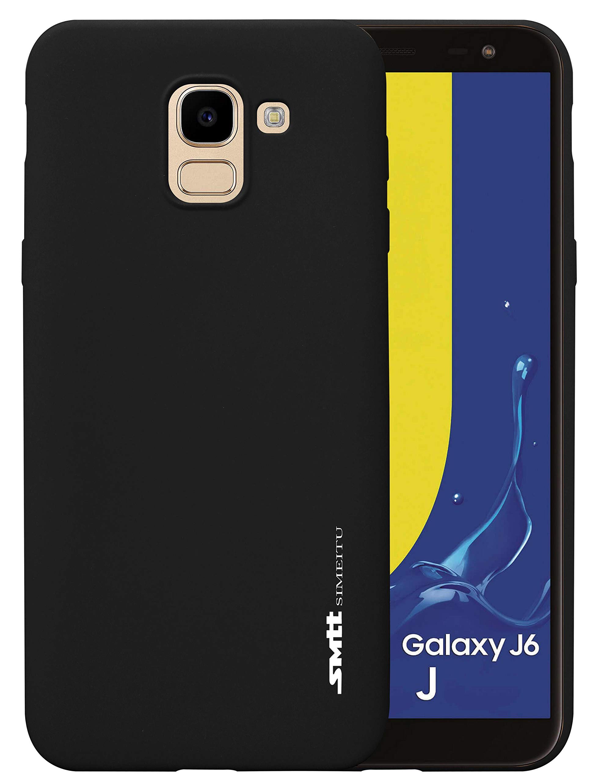 Samsung Galaxy J6 2018 Candy Series TPU Soft Case Cover - Black