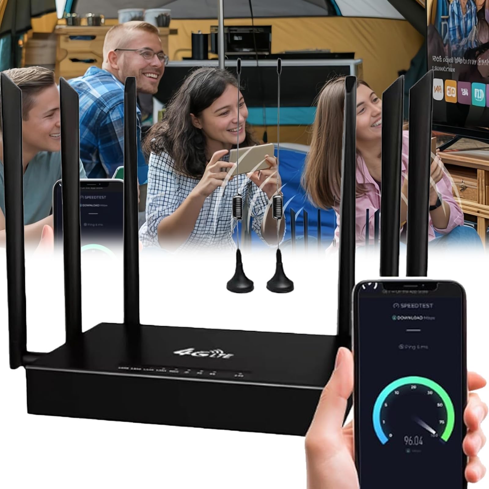 Unlimited Satellite WiFi 6 Router - Free Router, Wireless Internet Access