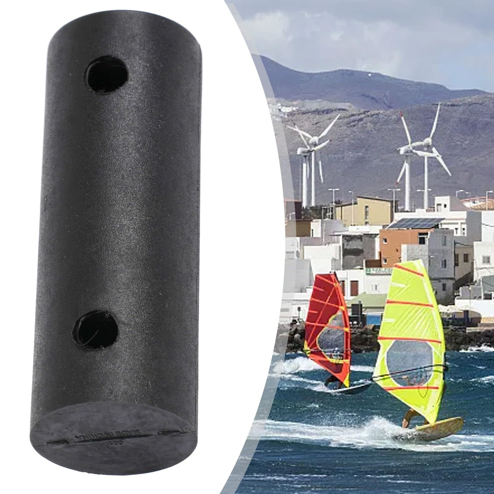 Pieza de reparación de tendón de goma para mástil de pie, accesorios de windsurf