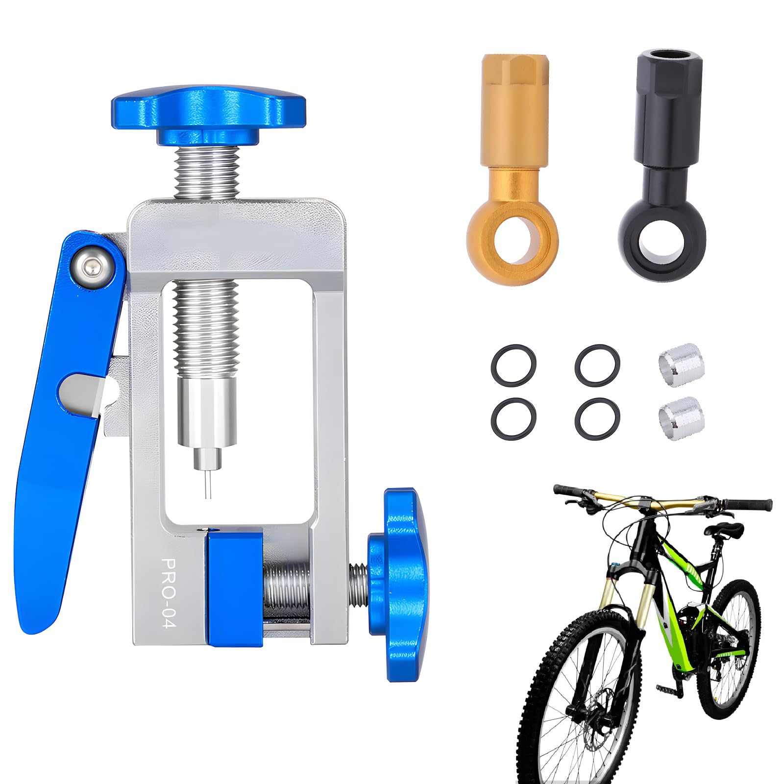 Herramienta Para Insertar Agujas De Frenos Hidráulicos De Bicicleta - Aleación De Aluminio, Para Tubos De 5mm Y 5.4mm