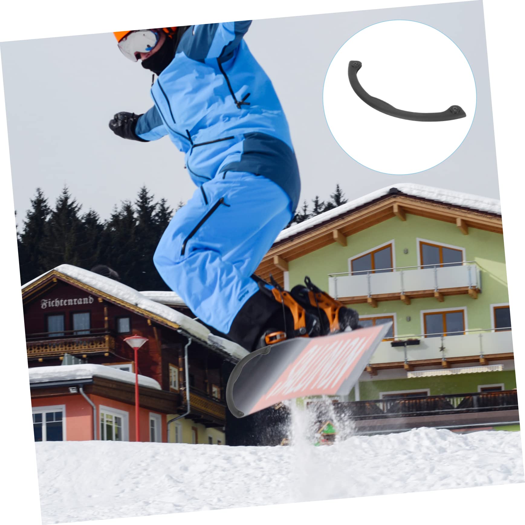 KOMBIUDA Barre De pour Snowboard Coussinets De Skate pour Enfants Coussinets De pour Genoux pour Planche À roulettes Patins pour Adultes Housse De