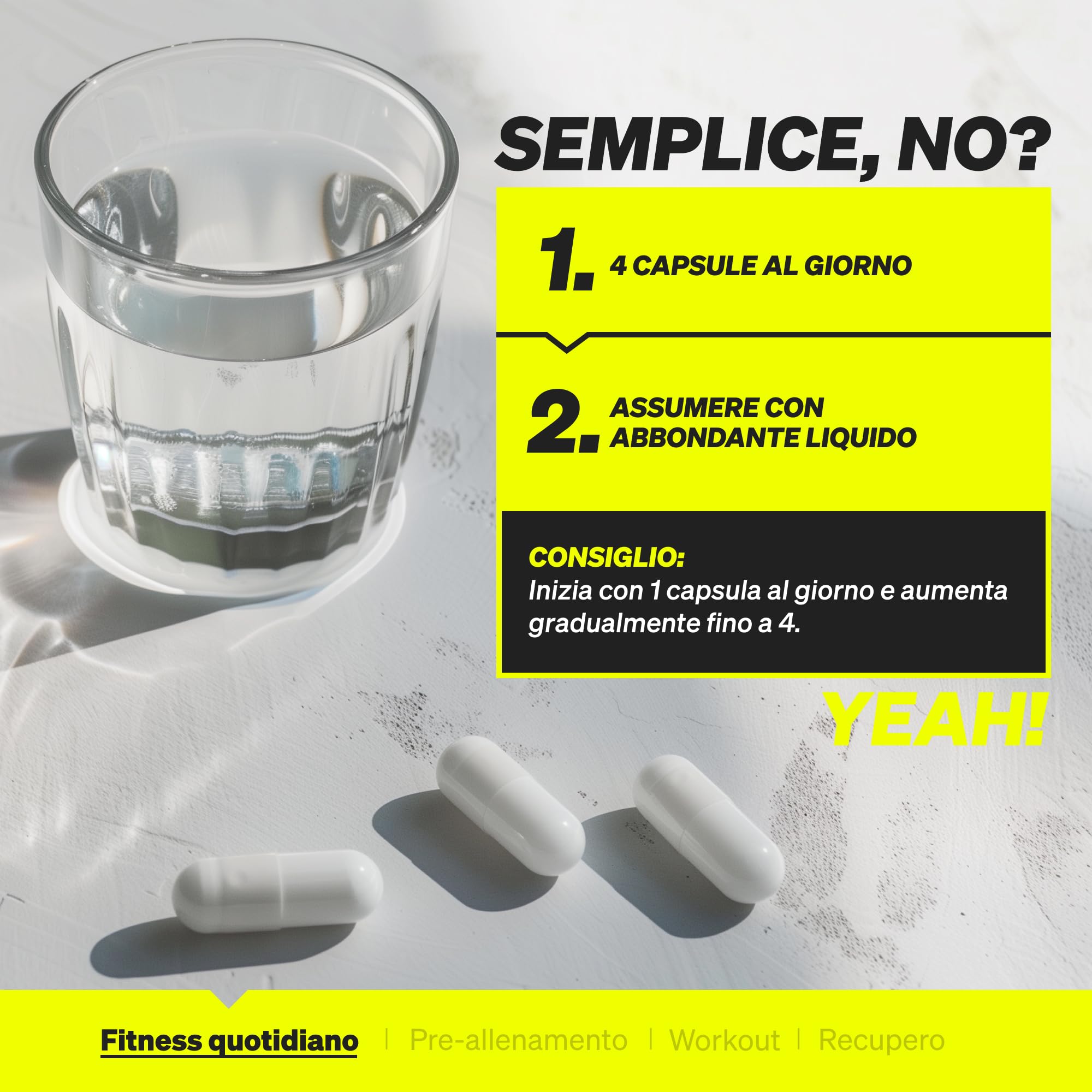L-Carnitina 2000 con Carnipure, 2000 mg di L-carnitina per Dose Giornaliera, 120 Capsule Vegan, ad Alto Dosaggio e Senza Additivi, Prodotto e Testato in Laboratorio in Germania