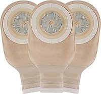 Vista 1 de 20 piezas de bolsas para colostomía Rainlotus, bolsa de ostomía de una pieza, bolsa de drenaje para el cuidado del estoma de ileostomía, corte a
