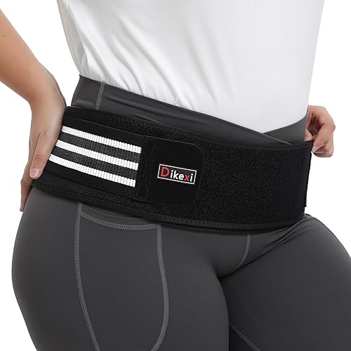 Miniatura 8 de S-XXL - Cinturón de cadera sacroilíaco SI para mujeres y hombres, alivia la ciática, pélvica, espalda, soporte de espalda baja, cinturón de apoyo