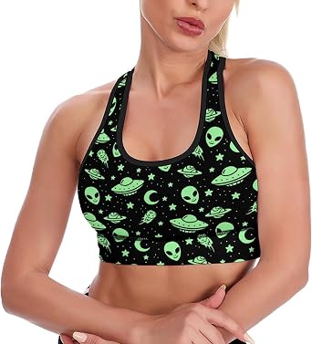 Sports Bras for Women Longline Padded Workout Tank Tops Support Yoga Crop Tops for Women