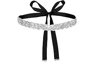 Bling Crystal Handcrafted Bridal Rhinestone Wedding Waist Belt