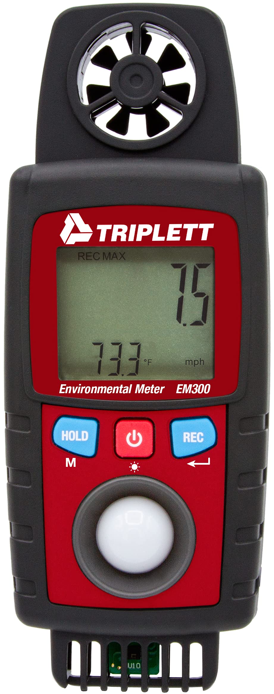 Triplett EM300 10-in-1 Environmental Meter with Air Flow-picture-30