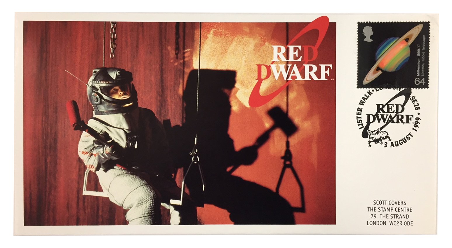 RED DWARF COLLECTABLE STAMP COVER