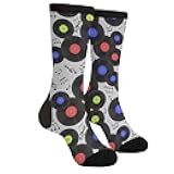JIEKENMO Casual Unisex Novelty Fun Crew Socks Fashion Comfortable Men And Women Crazy Dress Socks