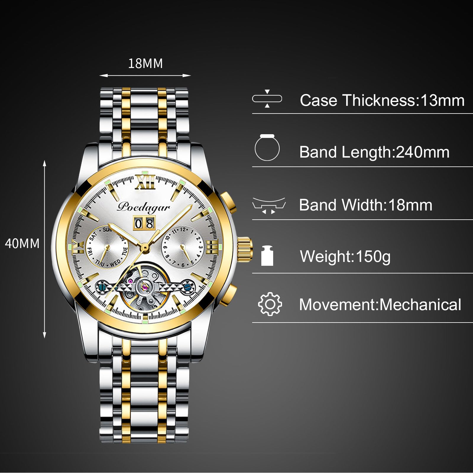 Tourbillon horloge - Horloges kopen? | Korting tot 72