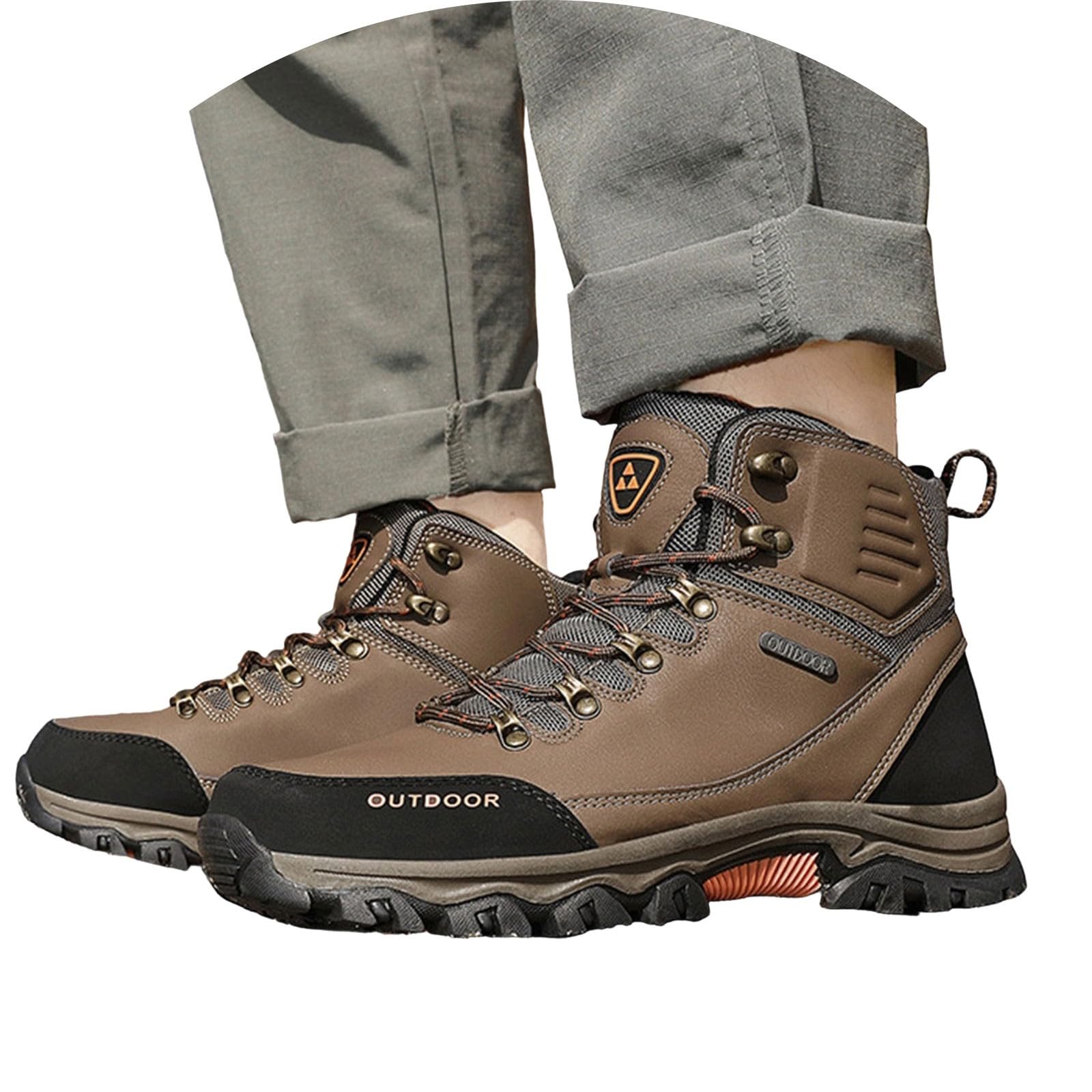 Chaussures de randonnée légères pour homme, chaussures de montagne, chaussures de course à lacets, chaussures de trekking, chaussures basses respirantes, chaussures de plein air