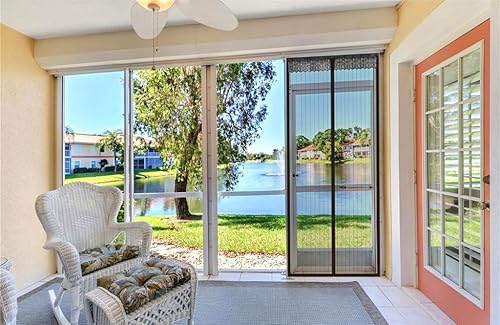 Miniatura 5 de Pantalla magnética fácil de instalar para puerta magnética para puerta mosquitera para puerta corredera apta para mascotas, malla de malla para