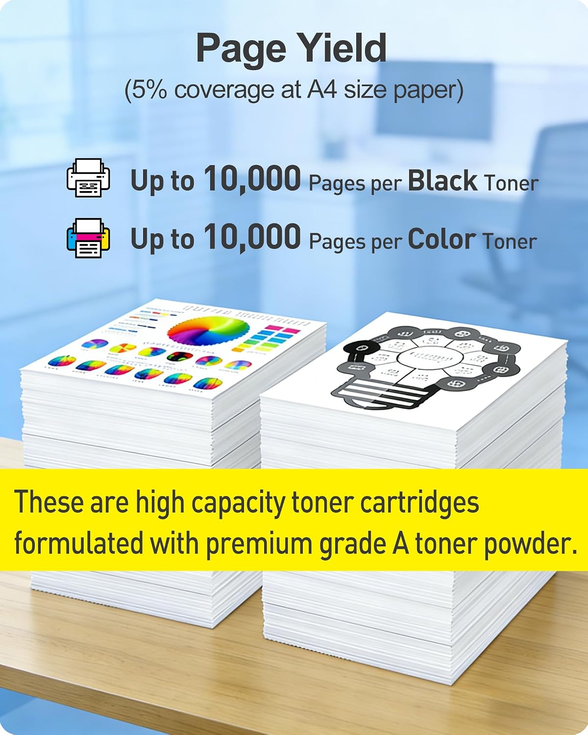 MasaiMara MP C300 Compatible Toner Cartridges for Ricoh Aficio MP C300SR C400 C400SR C401 C401SR Lanier LD 130C 130CSR 140C 140CSR MP C401 C401SR Savin C230 C230SR C240 C240SR MP C401 C401SR Printer