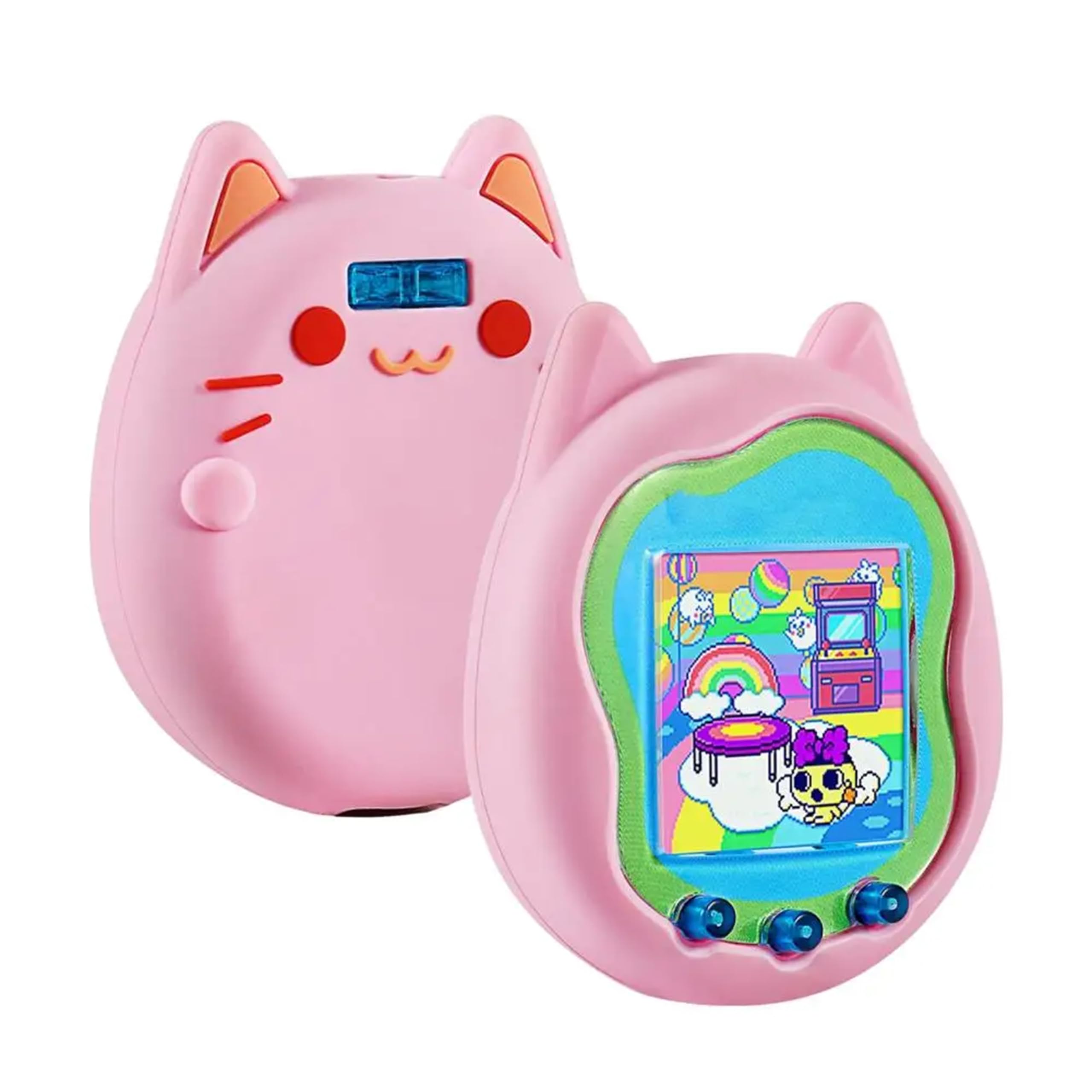 Amazon.co.jp: SCLAB たまごっちUNI 用 シリコン 子猫カバー/ユニ 保護
