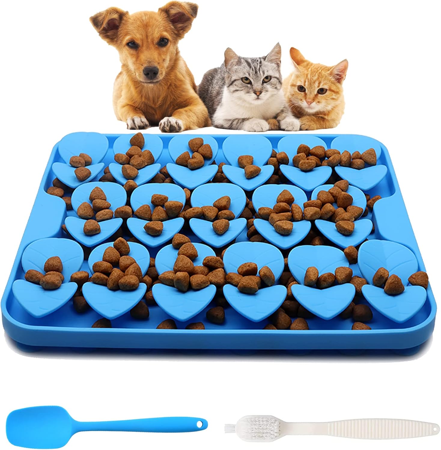 KocaPlye Licking Treat Mat Snuffle Mat for Dogs Slow Feeder