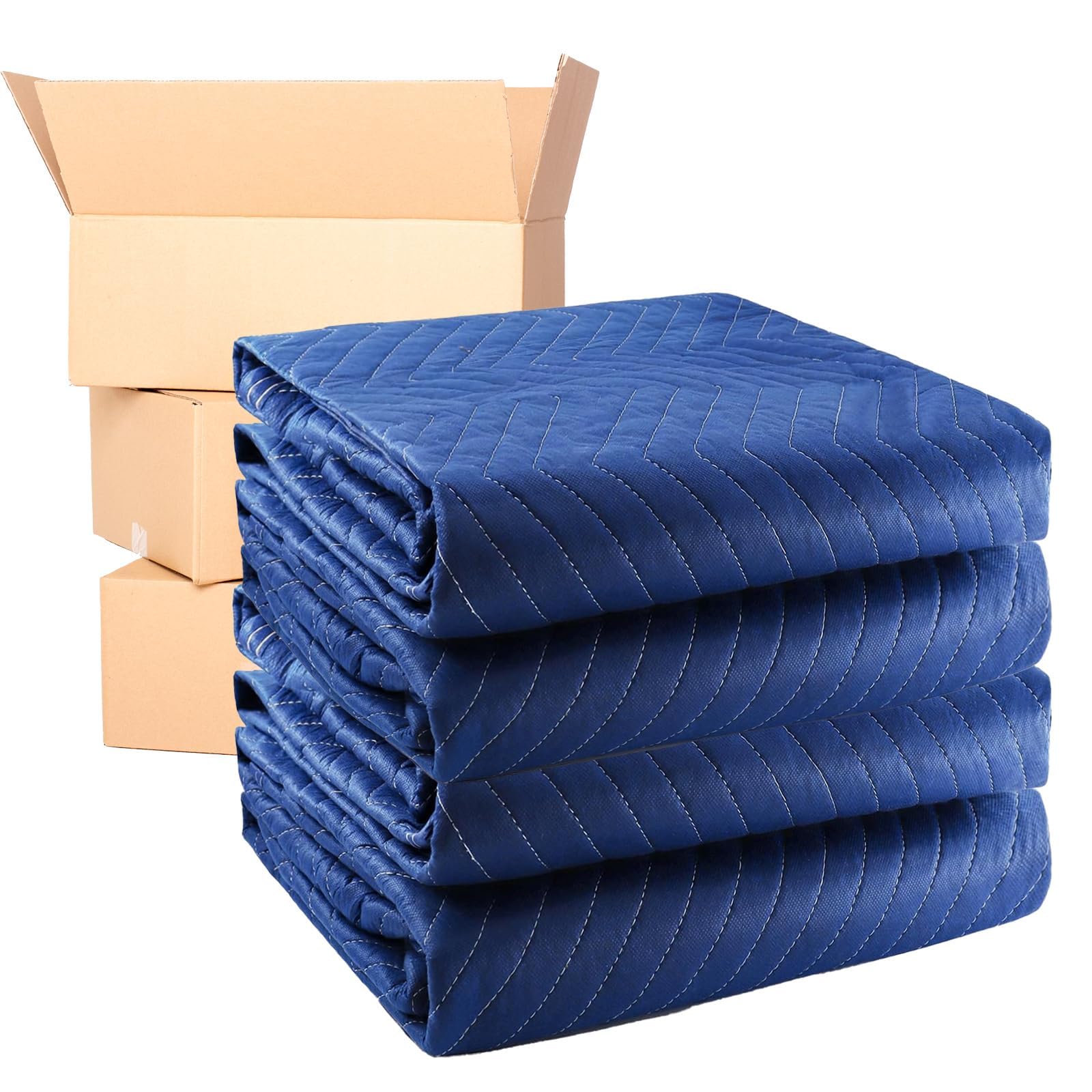Amazon.com: KANIXUM 4 Pack Moving Blankets 40''x72''Heavy Duty