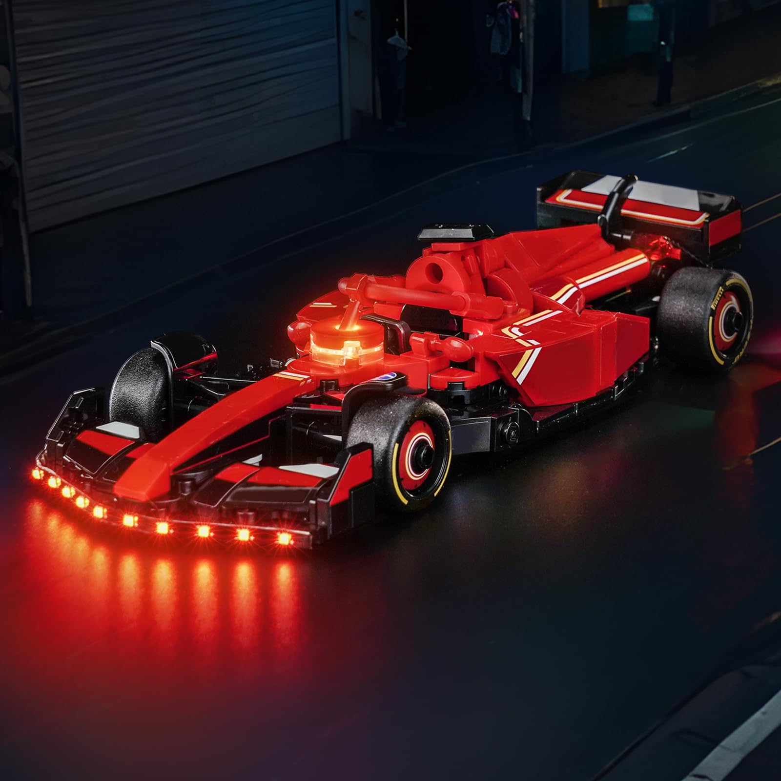 LED Lighting Compatible with LEGO Speed Champions Ferrari SF-24 F1 Race Car, Light Kit Co…