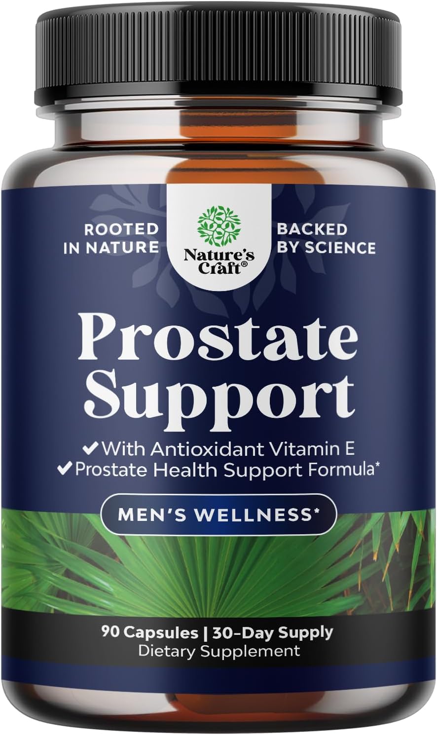 Herbal Prostate Supplement for Men – Potent Pygeum and Saw Palmetto Extract with Beta Sitosterol & Green Tea for Urinary Tract Support – Male Health Blend for Frequent Urination – 90 Capsules Herbal Prostate Supplement for Men – Potent Pygeum and Saw Palmetto Extract with Beta Sitosterol & Green Tea for Urinary Tract Support – Male Health Blend for Frequent Urination – 90 Capsules