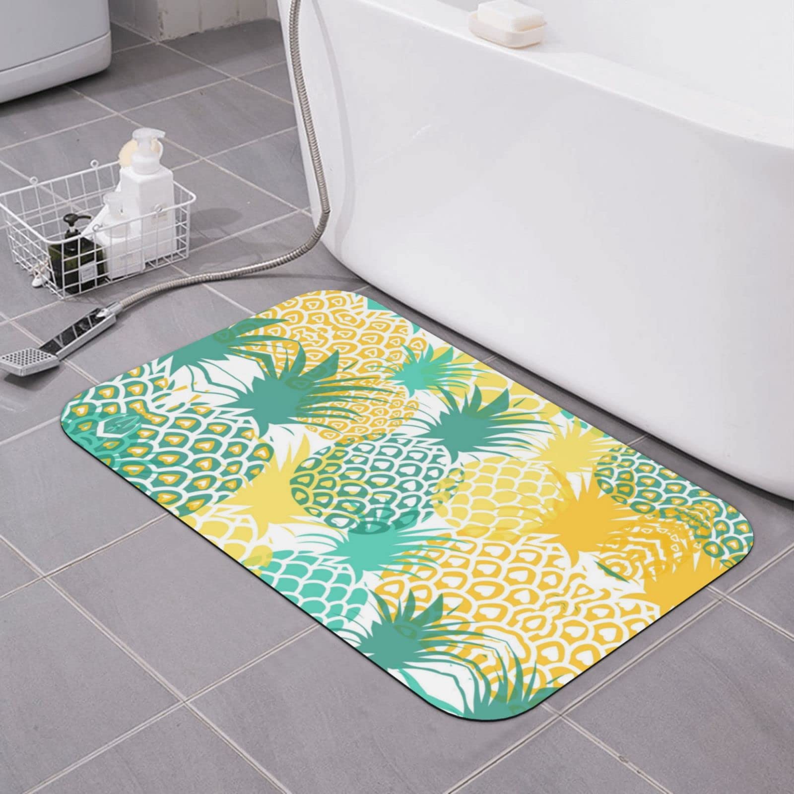 Tapis de bain diatomée anti glisse pour éviter les sols humides