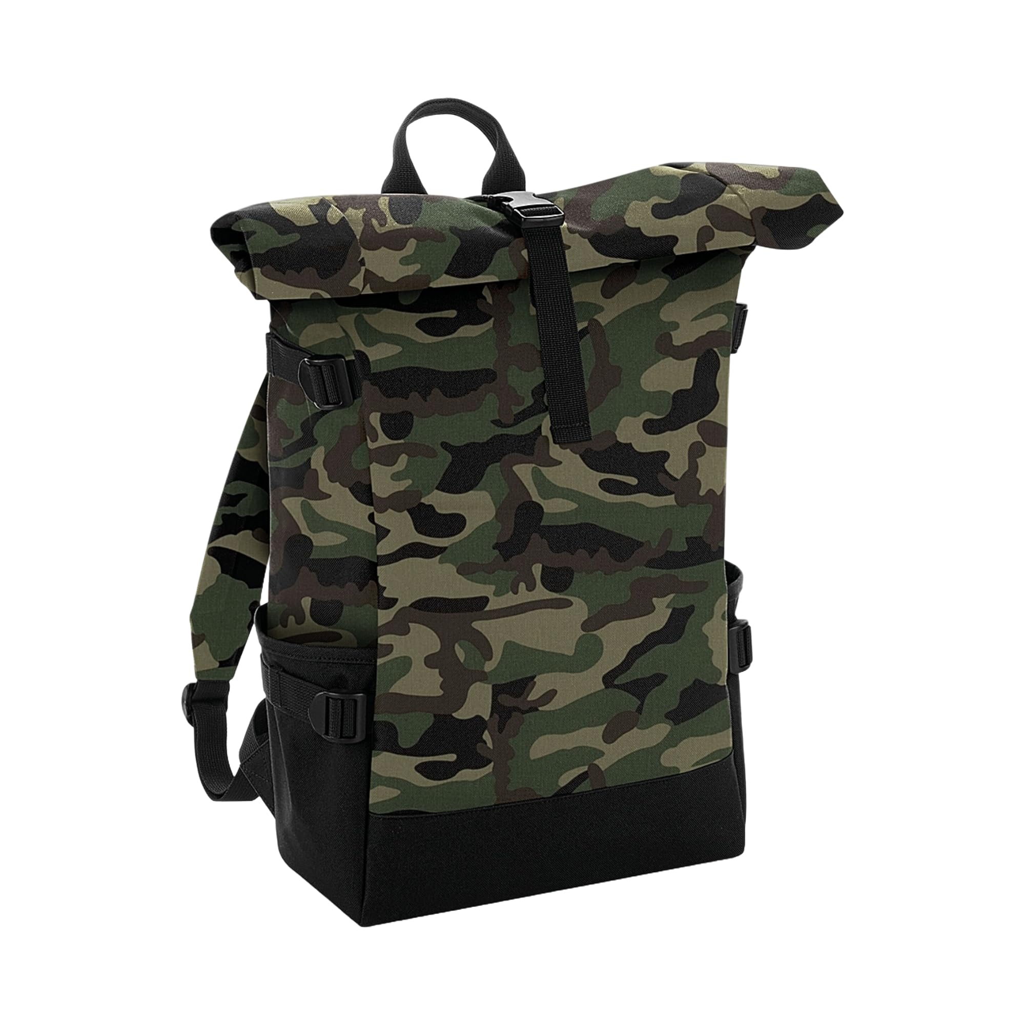 BagBase BG858 Block Roll-Top Backpack
