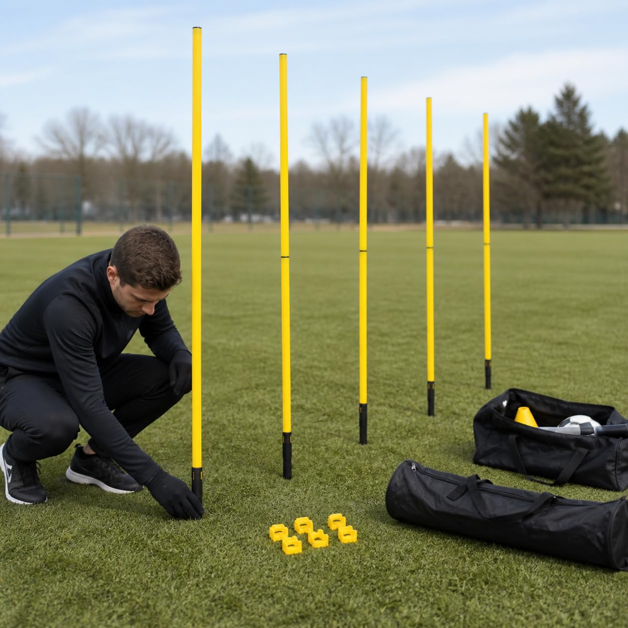 Agilità Allenamento Calcio PVC | Componenti in tessuto, Attrezzo Agilità, Campi Sportivi, Per Squadre Sportive