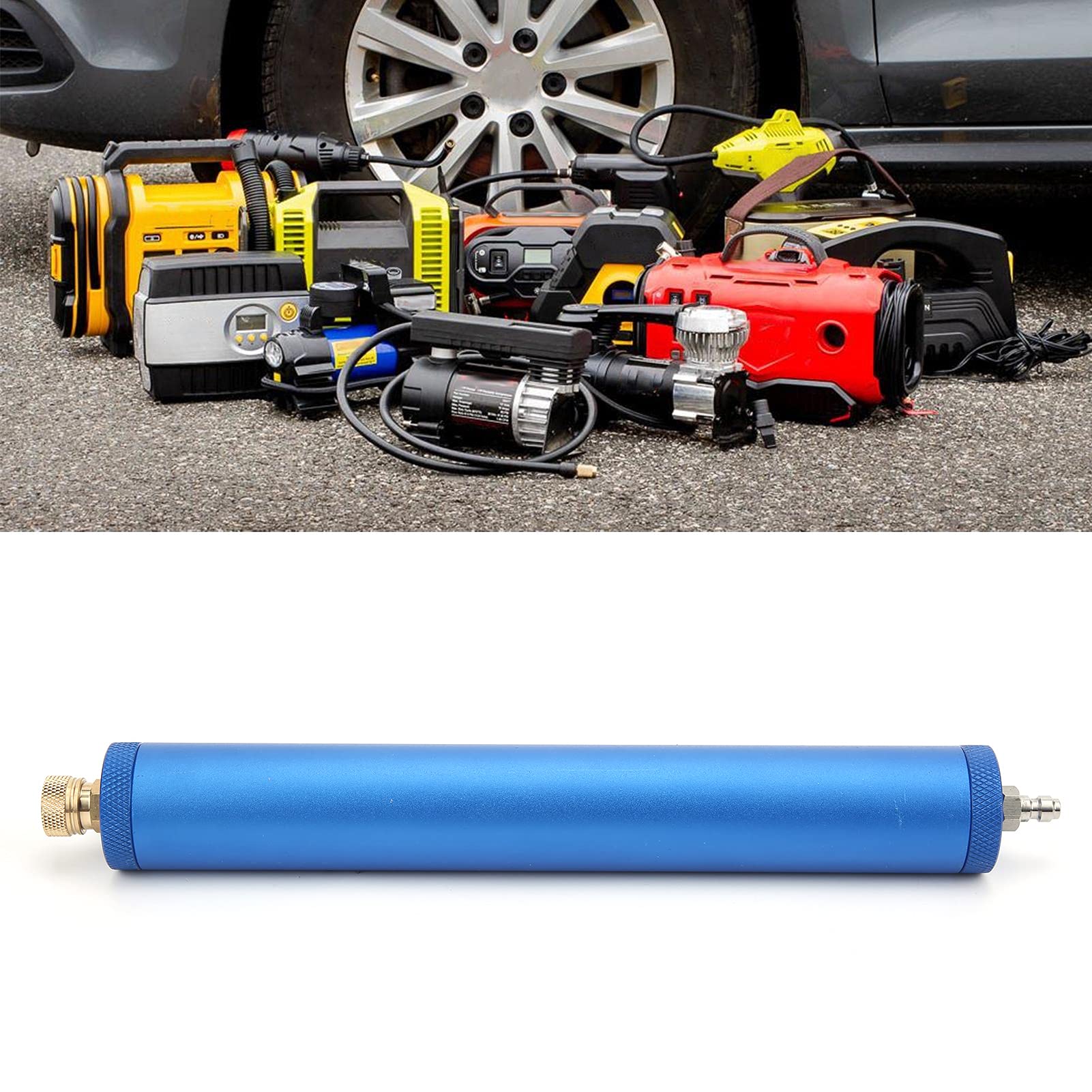 Séparateur D'Huile et D'eau Kit de Pompe à Air Manuelle PCP Double Ségrégation Triple équipement de Filtration Filtre à Huile D'eau Compresseur Séparateur pour Pompe à Air Haute