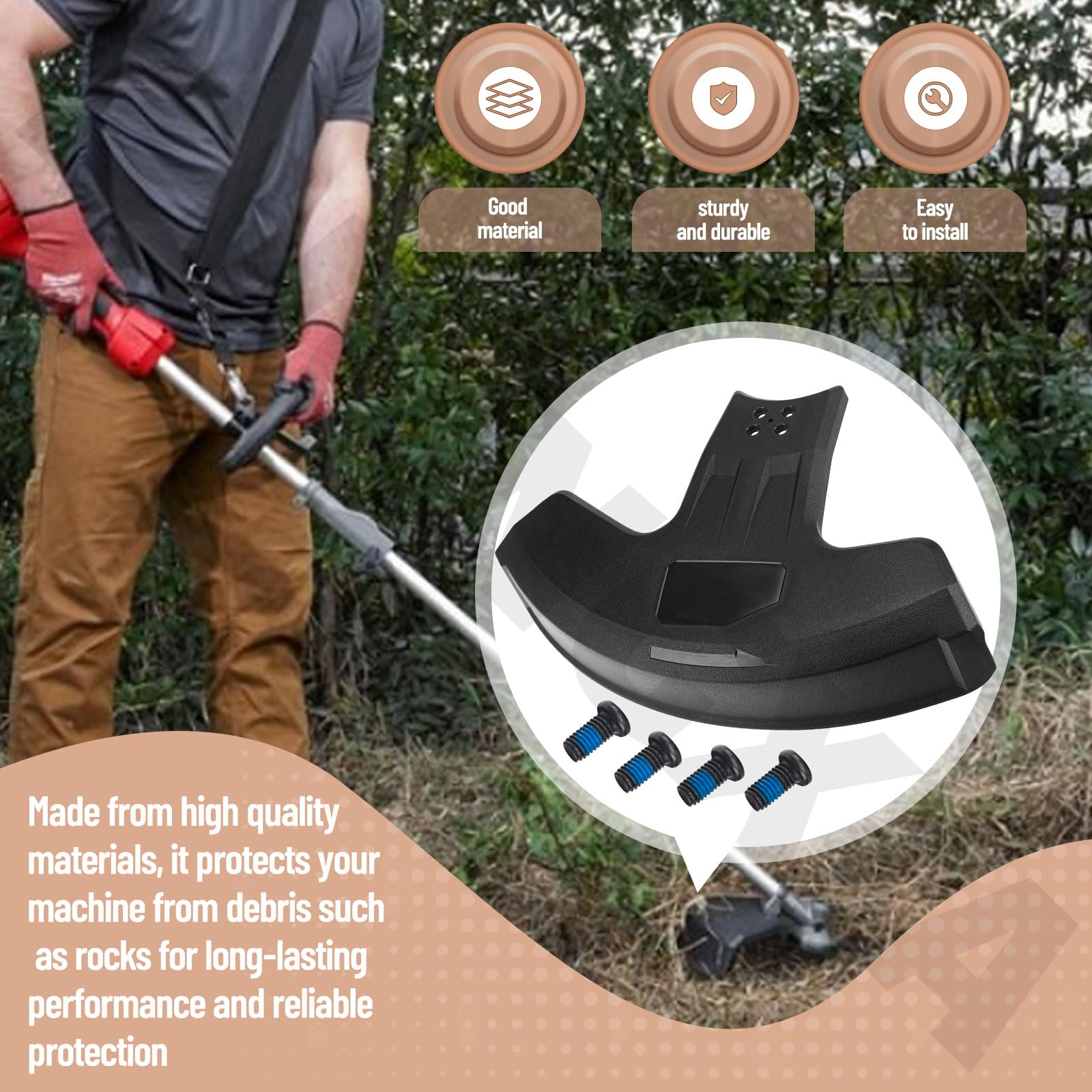 Amazon.com: ZHONGXIA 14-32-0012 String Guard Assembly Compatible