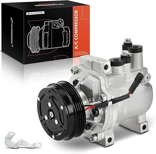 A-Premium Compresor de aire acondicionado de CA con embrague compatible con Subaru Outback, Legacy, 2005 2006 2007 2008 2009, 2.5L
