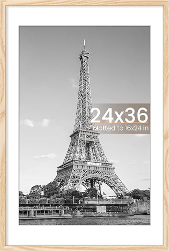 Vista 295 de upsimples - Portarretratos de 8.5 x 11 pulgadas, para fotos de 6 x 8 pulgadas con paspartú o de 8.5 x 11 pulgadas sin paspartú, marcos de fotos