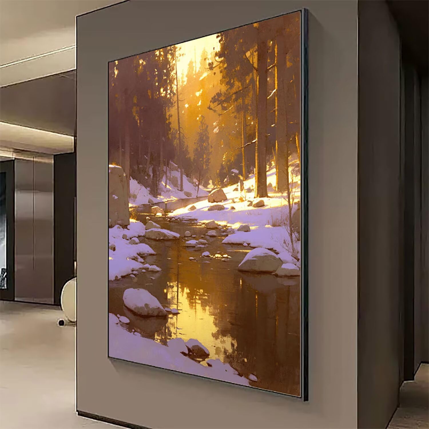 Zestaw do malowania diamentowego lasu, DIY jesienny obraz diamentowy duży 120 x 90 cm, 5D diamenty kryształowy haft krzyżykowy zestaw artystyczny, DIY obrazy diamentowe malowanie dekoracja domu W-641
