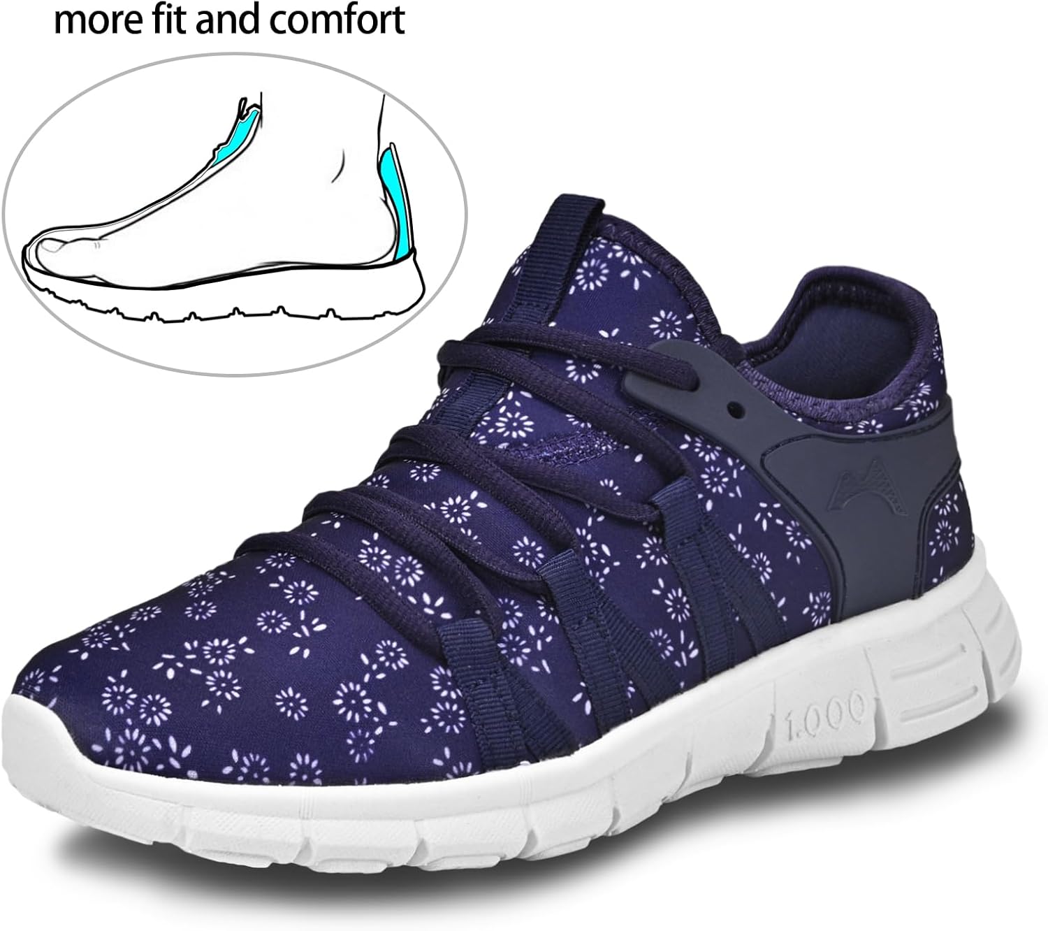 INZCOU Running Shoes Lightweight Tennis Non Slip Gym Workout Shoes... - Picture 24 of 190