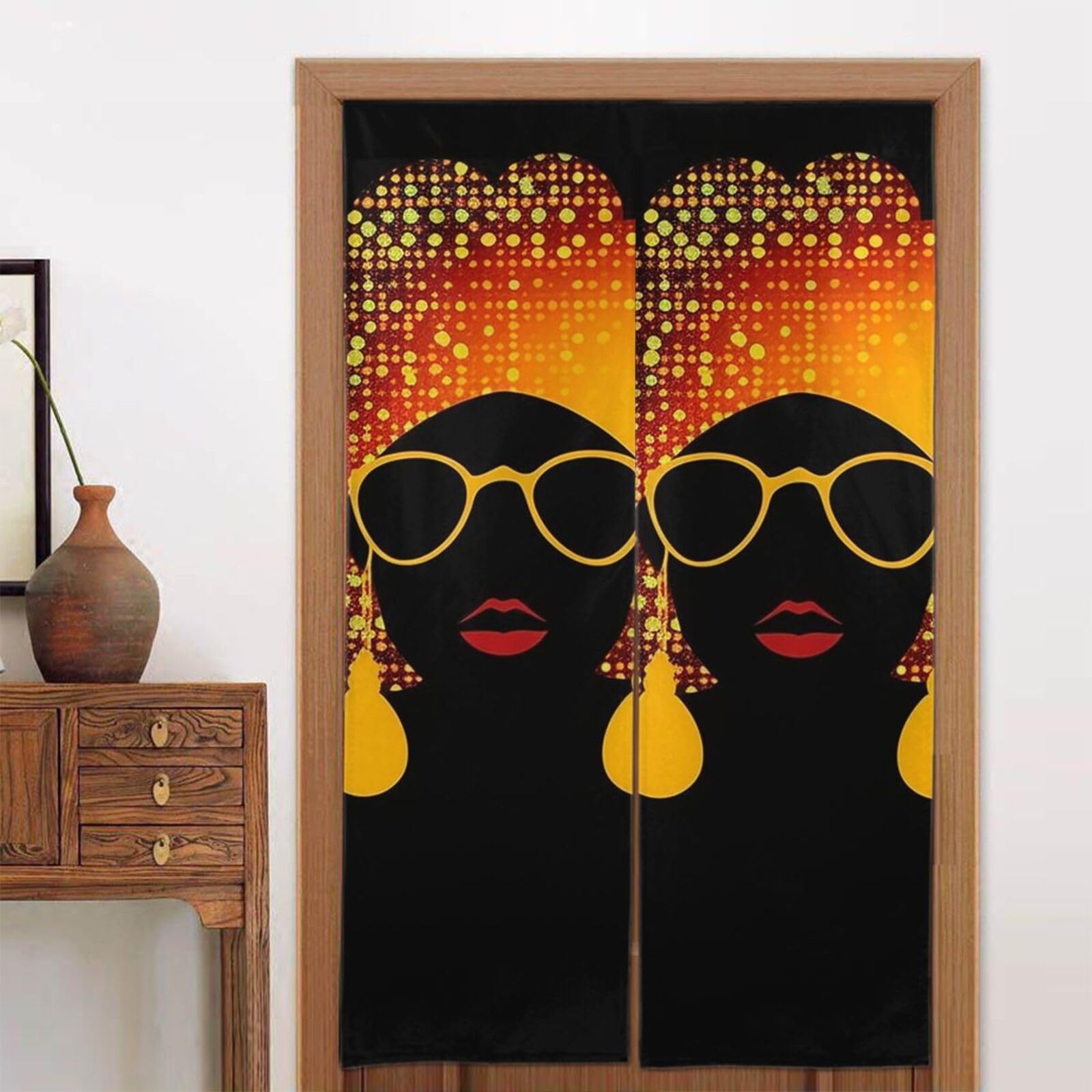 Rideau de porte occultant pour sublimer votre salon ou chambre à coucher