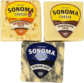 California Blue Cheese, Habanero Jack Cheese and Hot Pepper Jack Cheese (3 x 5.3 oz)