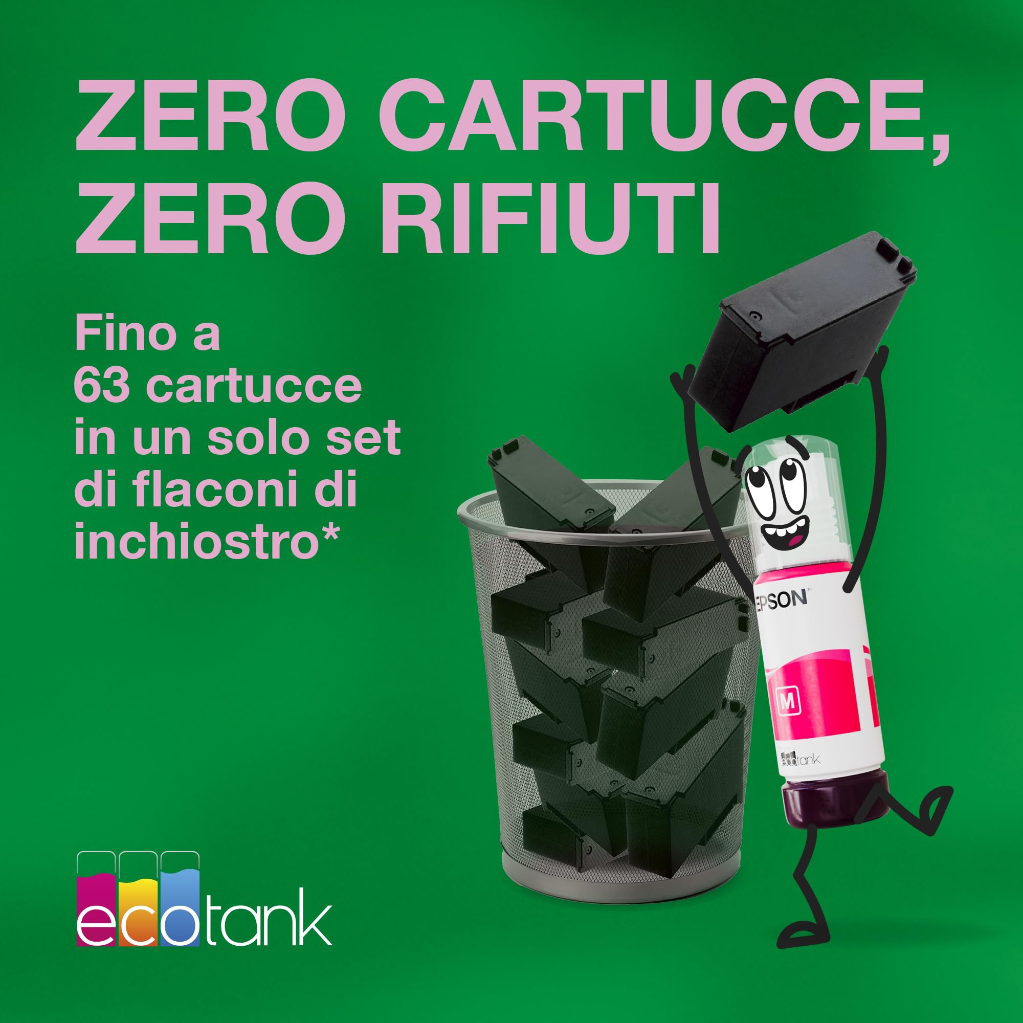 Epson EcoTank ET-16605 Stampante multifunzione A3+ Wi-Fi con serbatoi di inchiostro ricaricabili e fax